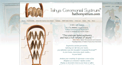 Desktop Screenshot of hathorsystrum.com